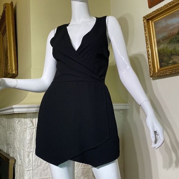 Abercrombie & Fitch Skort Romper Black - Picture 4 of 14